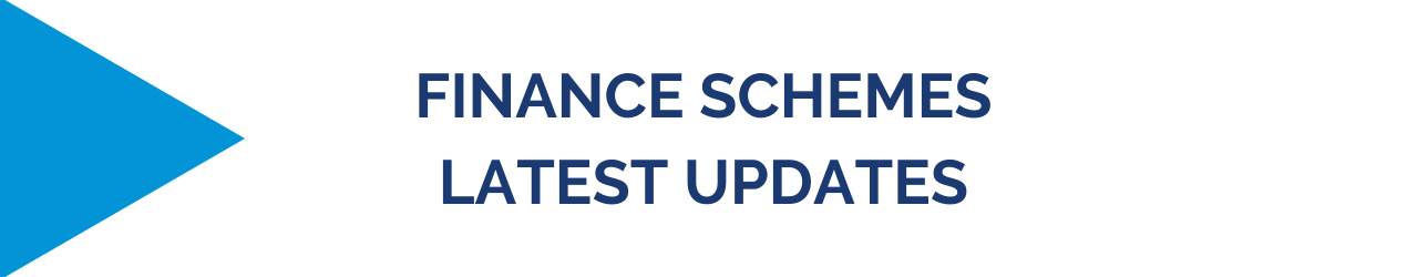 Finance Schemes Latest Updates written on white background