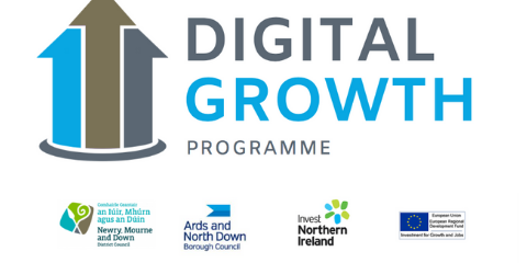 Digital growth Image with funders logos 